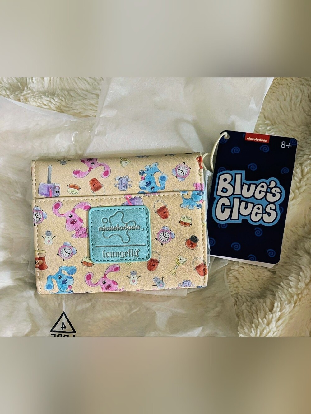 Loungefly x Nickelodeon Blue's Clues Trifold Wallet NWT